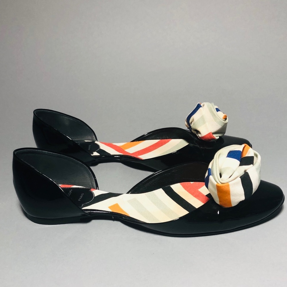 Authentic Roger Vivier Patent Black Shoes